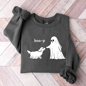 Spooky Season Boo-P Halloween Crewneck Sweatshirt