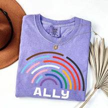 Comfort Colors LGBTQ Ally T-Shirt