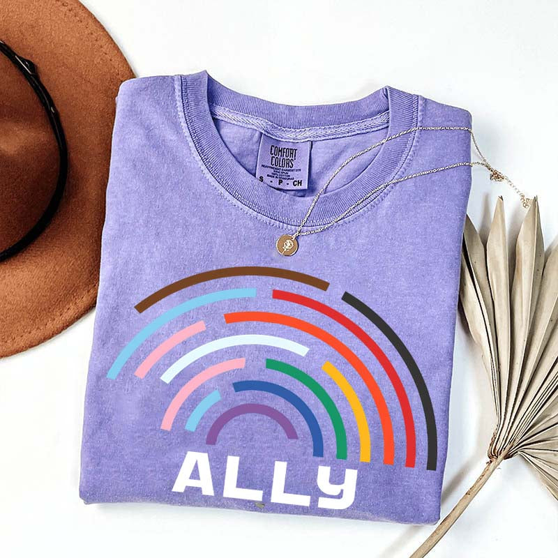 Comfort Colors LGBTQ Ally T-Shirt