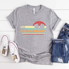 Retro Eat Sleep Pickleball T-Shirt