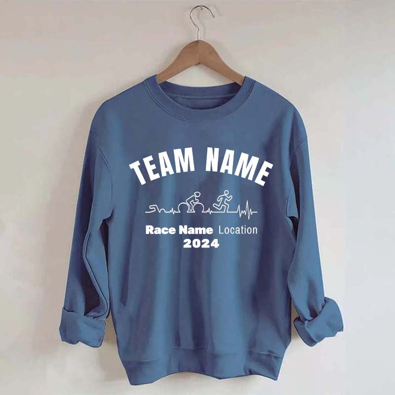 Custom Triathlon Team Sweatshirt