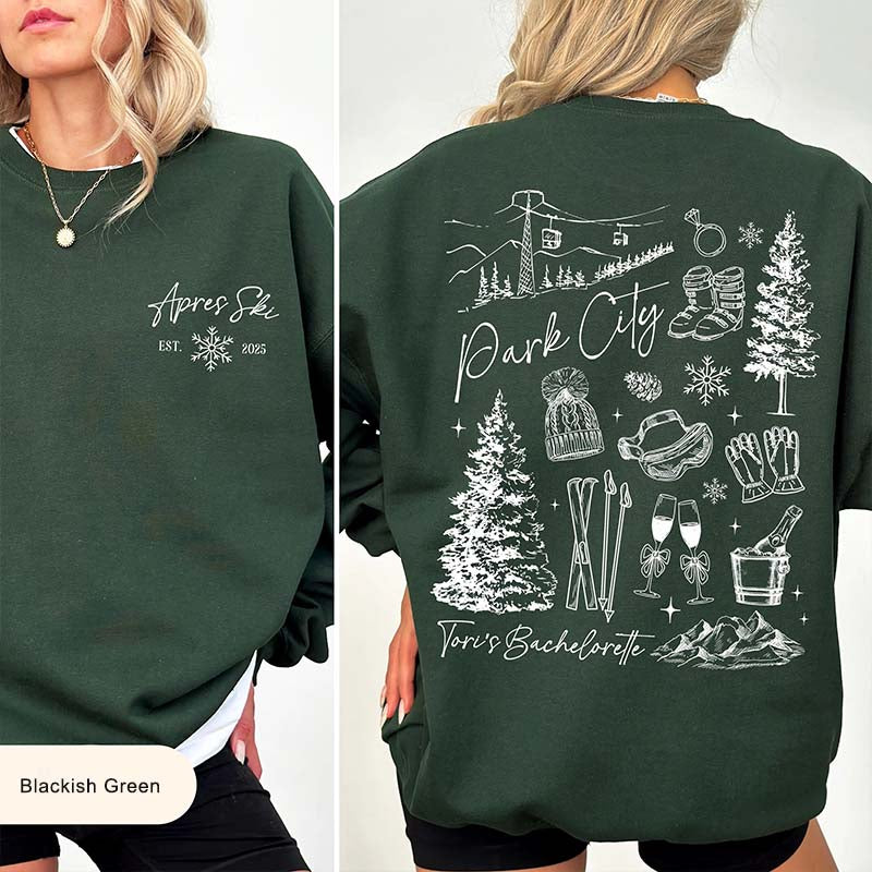 Winter Bachelorette Party Sweatshirt