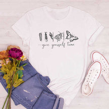 Give Youself Time Butterfly T-Shirt