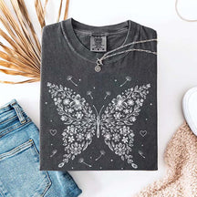 Floral Butterfly Dandelion Wildflower T-Shirt