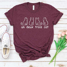 Un Deux Trois Cat T-Shirt