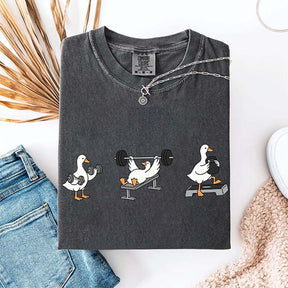 Funny Workout Weightlifting Goose Bumps T-Shirt
