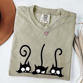 Black Cats Graphic T-Shirt