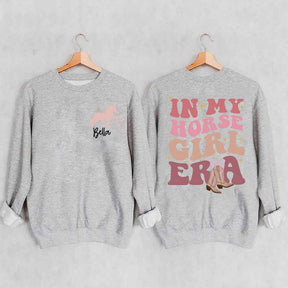 Custom In My Horse Girl Era Sweatshirt
