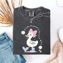 Silly Goose On The Loose Floral T-Shirt