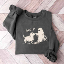 Funny Ghost Puppy Boo-P Dog Sweatshirt