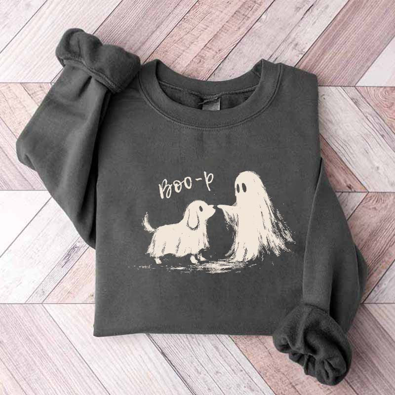 Funny Ghost Puppy Boo-P Dog Sweatshirt