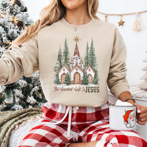The Greatest Gift is Jesus Sweatshirt
