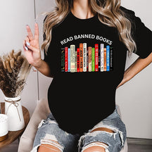 Read Banned Books Reading T-Shirt