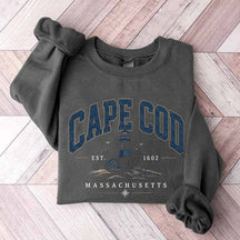 Retro Cape Cod Massachusetts Travel Destination Vacation Sweatshirt