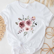 Trendy Nature Spring Rose T-Shirt