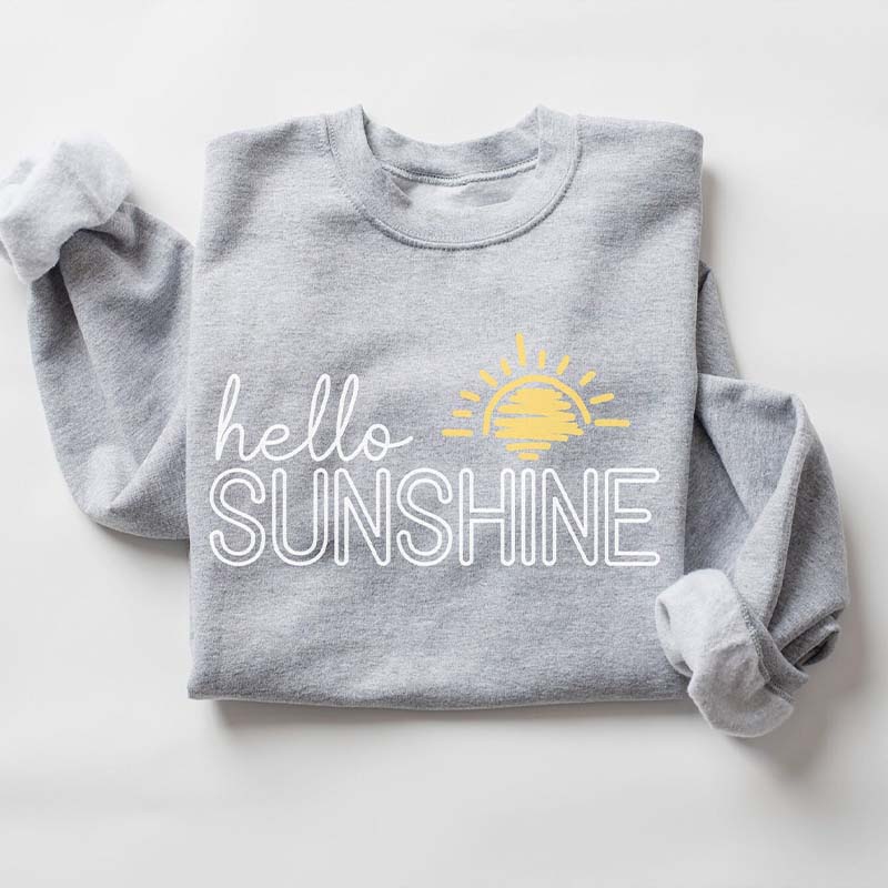 Hello Sunshine Good Vibes Sweatshirt