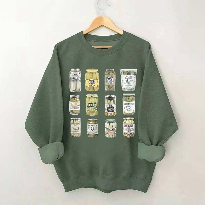 Vintage Pickles Homemade Sweatshirt