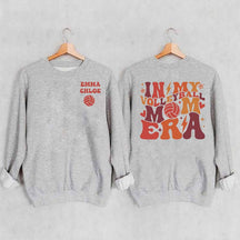 Personalized In My Volleyball Mom Era Sweatshirt