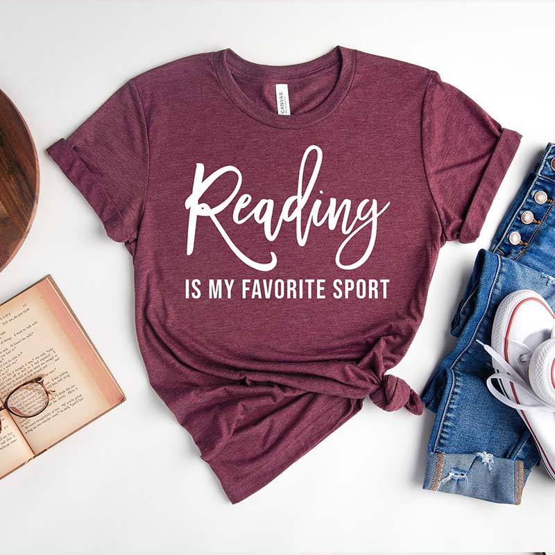 Reading Is My Favorite Sport T-Shirt