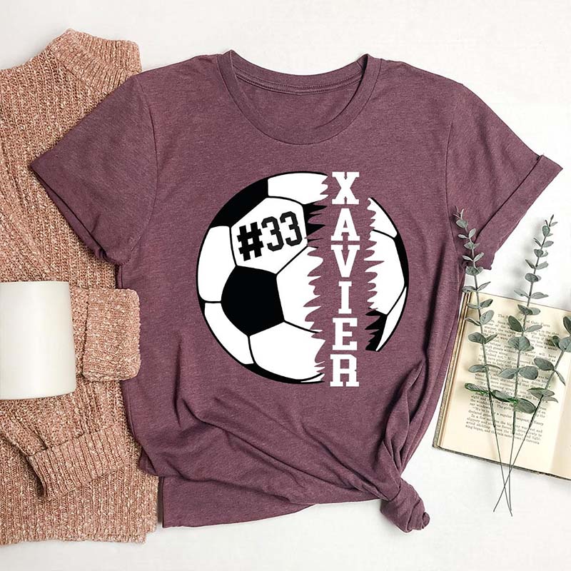 Custom Soccer Graphic T-Shirt