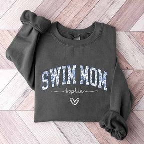 Custom Swim Mom Sweatshirt
