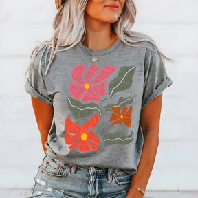 Subtle Protest Design FDT Floral T-Shirt