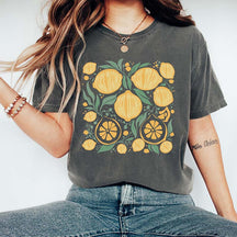 Comfort Colors Lemons FDT Flower T-Shirt