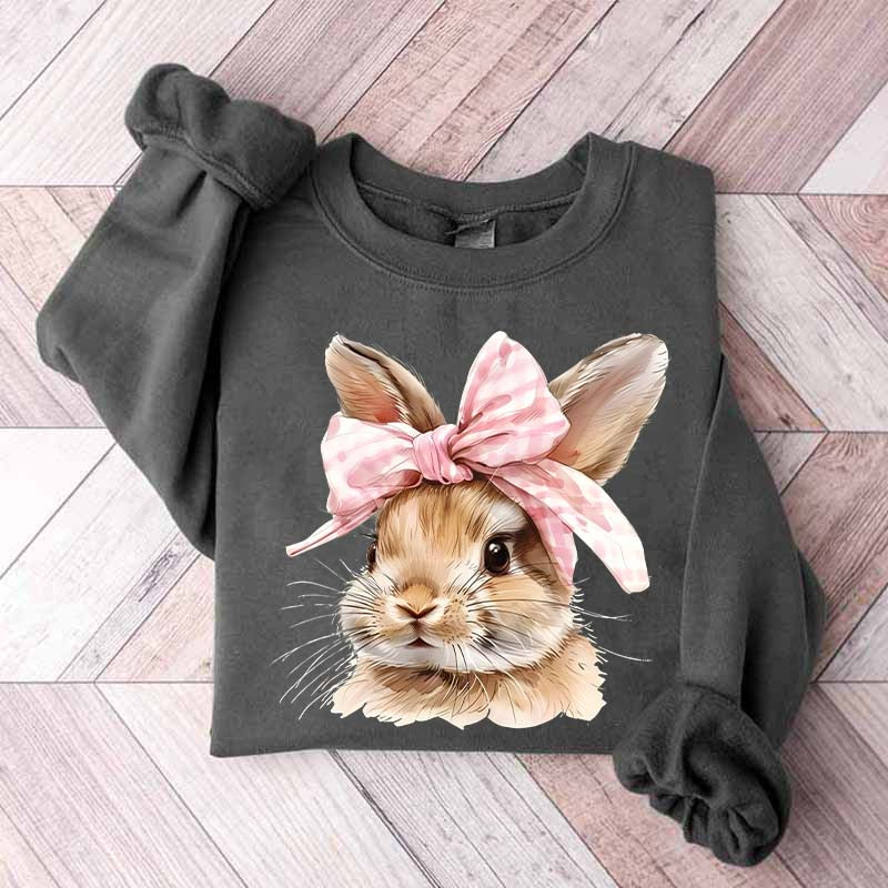 Pink Easter Bunny Sweatshirt