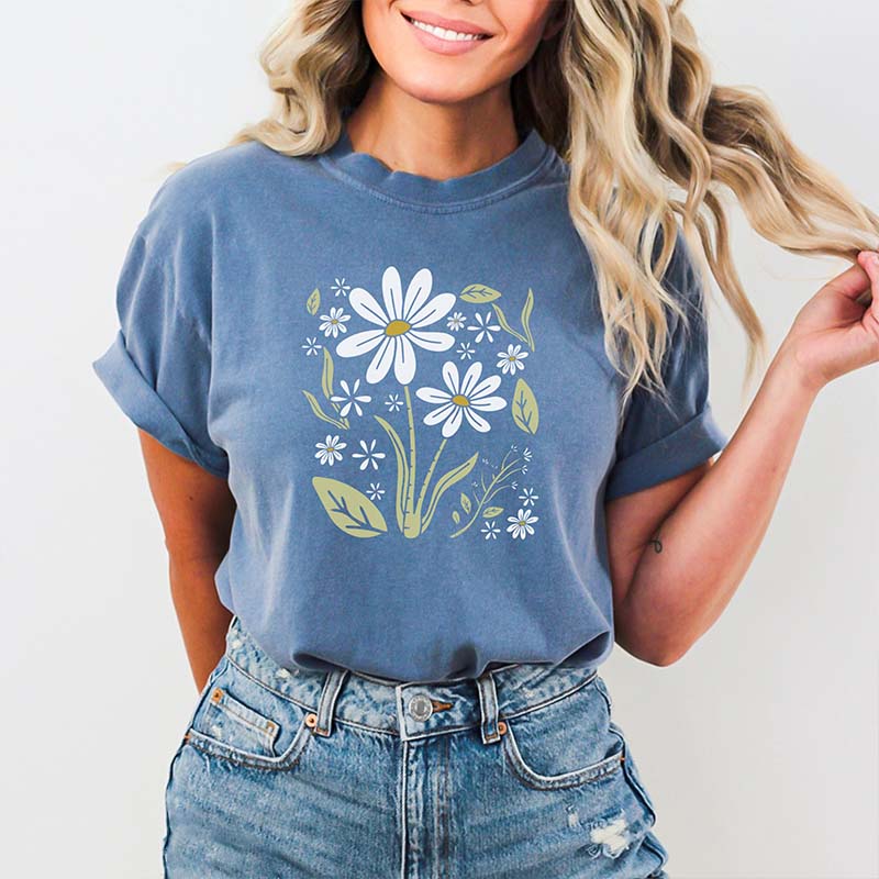 Cute Spring Summer Wildflower T-Shirt