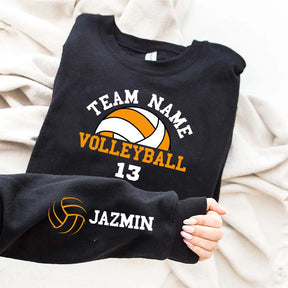 Customized Volleyball Mom Era Sweatshirt