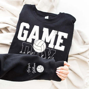 Personalized Volleyball Mom Name Sweatshirt