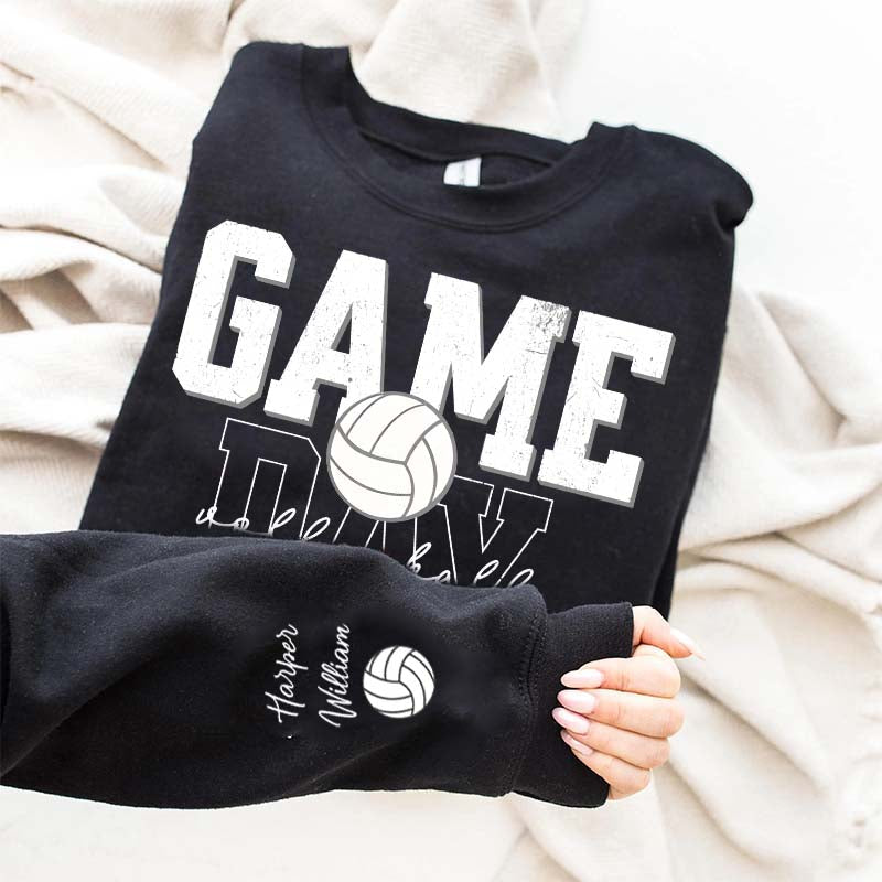 Personalized Volleyball Mom Name Sweatshirt