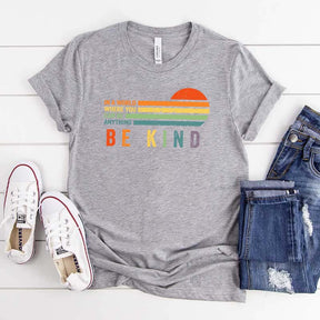 Retro Be Kind Rainbow T-Shirt