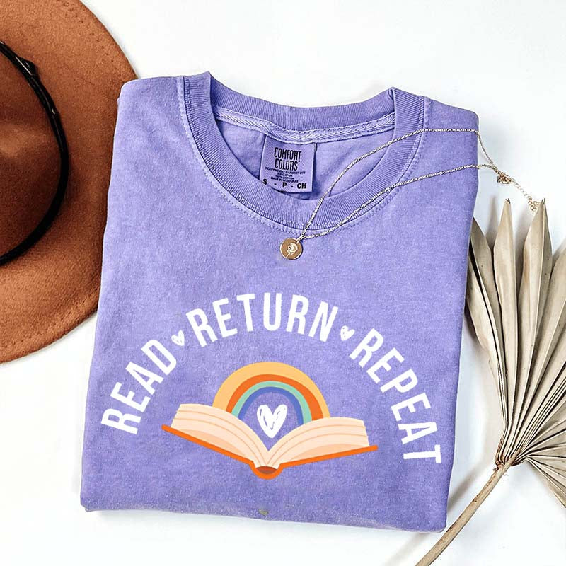 Read Return Repeat Cute T-Shirt