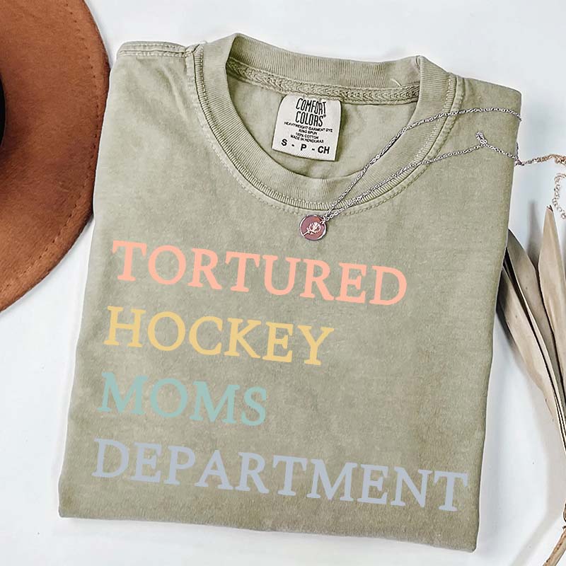 Custom Hockey Mom Sports Game Day T-Shirt