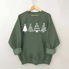 Nature Christmas Trees Lover Sweatshirt