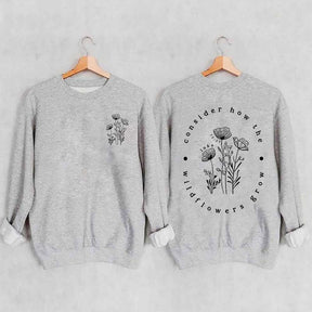 Wildflower Christian Sweatshirt | Lightweight Sweatshirt