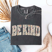 Motivational Teacher Be Kind Flowers T-Shirt