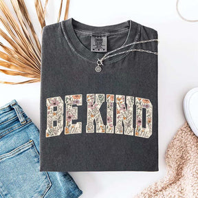 Motivational Teacher Be Kind Flowers T-Shirt