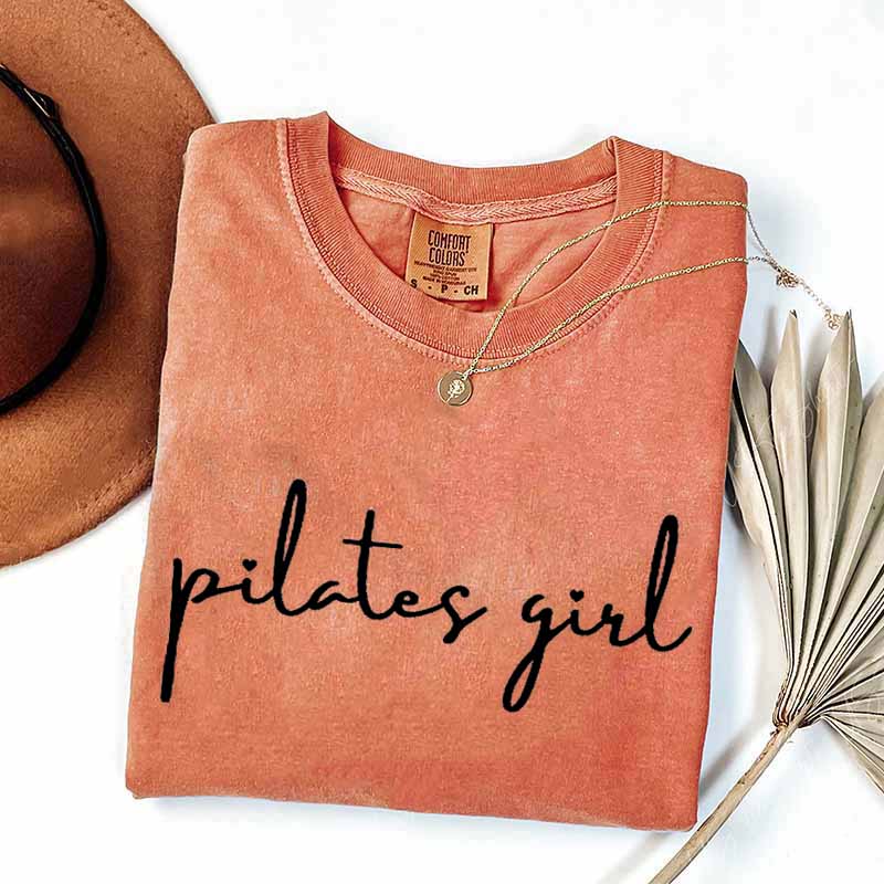 Pilates Girl Workout T-Shirt