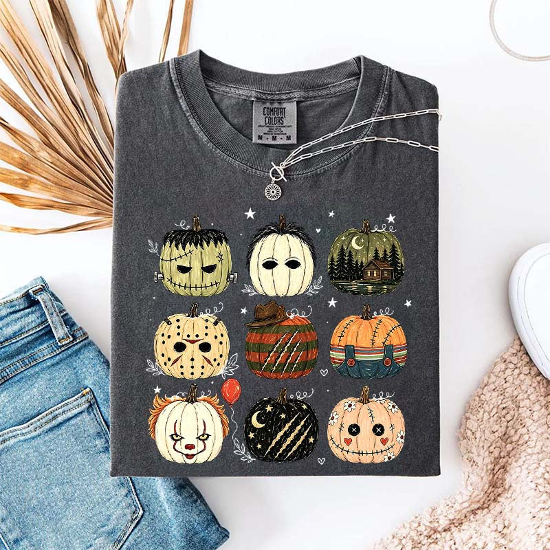 Horror Pumpkin Creepy Season T-Shirt
