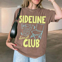 Sideline Social Club Soccer T-Shirt