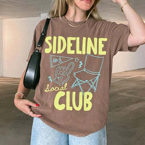 Sideline Social Club Soccer T-Shirt