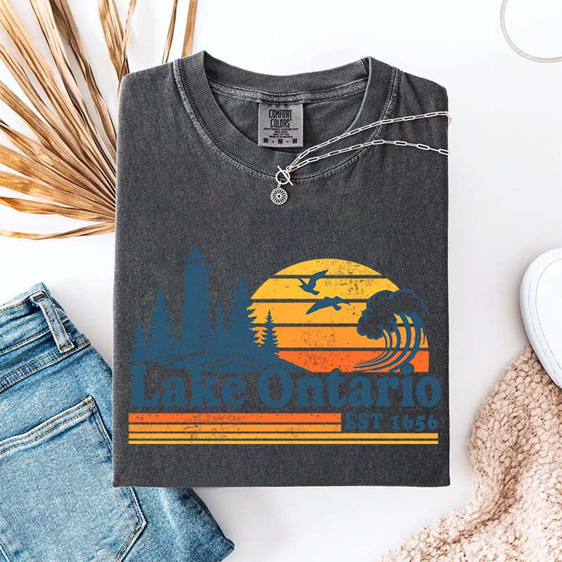 Vintage Lake Ontario Great Lakes T-Shirt