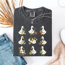 Cute Goose Crocheting T-Shirt