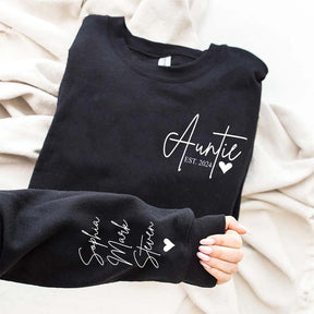 Personalized Nieces Nephews Names Year Sweatshirt