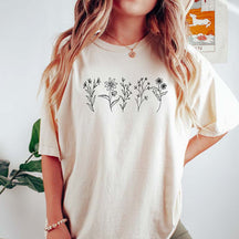 Floral Cottagecore Botanical Nature T-Shirt