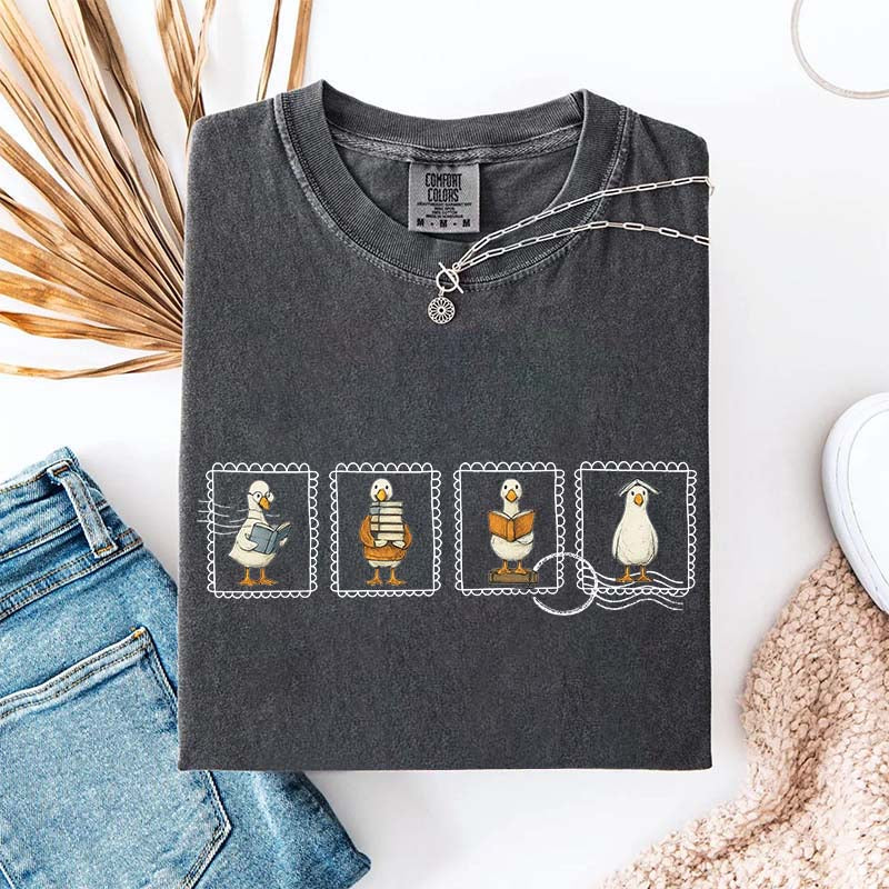 Silly Goose Teacher Book T-Shirt