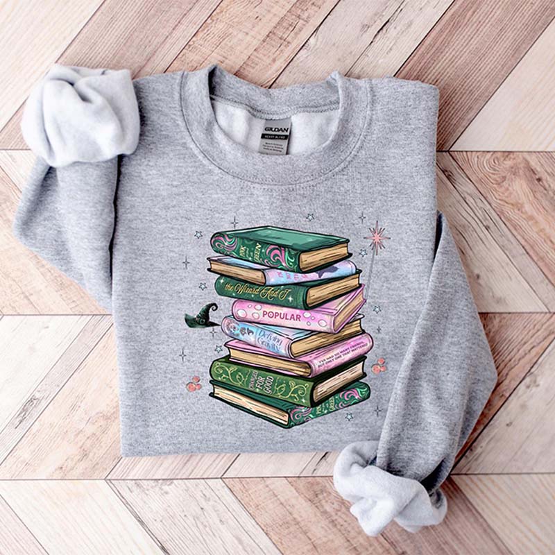Wicked Changed For Good Book Sweatshirt