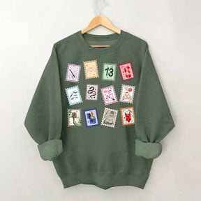 Music Stamps Sweatshirt